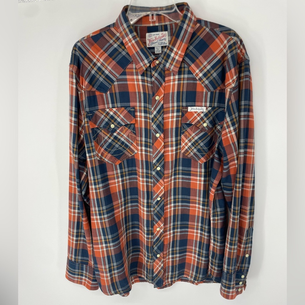 True Religion Men’s Plaid Shirt Size 2XL